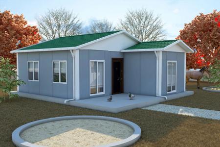 49m2 Prefabrik Ev