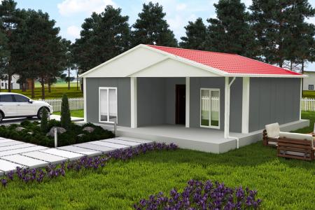 82m2 Prefabrik Ev